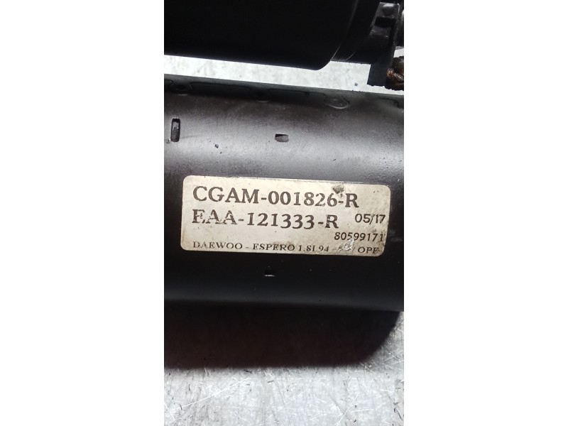 Recambio de motor arranque para opel ascona c (j82) 2.0 i cat (f11, m11, f68, m68) referencia OEM IAM   