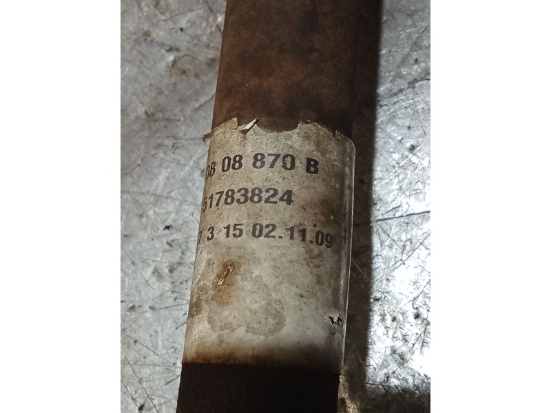 Recambio de transmision delantera izquierda para fiat fiorino monospace (225_) 1.3 jtd multijet (225bxb1a, 225bxb11) referencia 