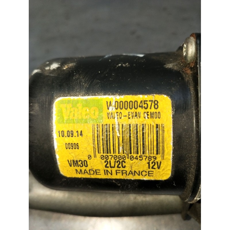 Recambio de motor limpia delantero para citroën c3 ii (sc_) 1.0 vti 68 referencia OEM IAM W000004578  2009