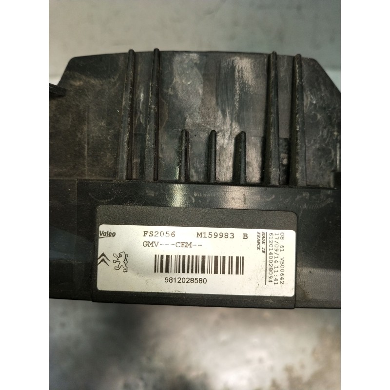 Recambio de electroventilador para citroën c3 ii (sc_) 1.0 vti 68 referencia OEM IAM 9812028580 M159983 2009