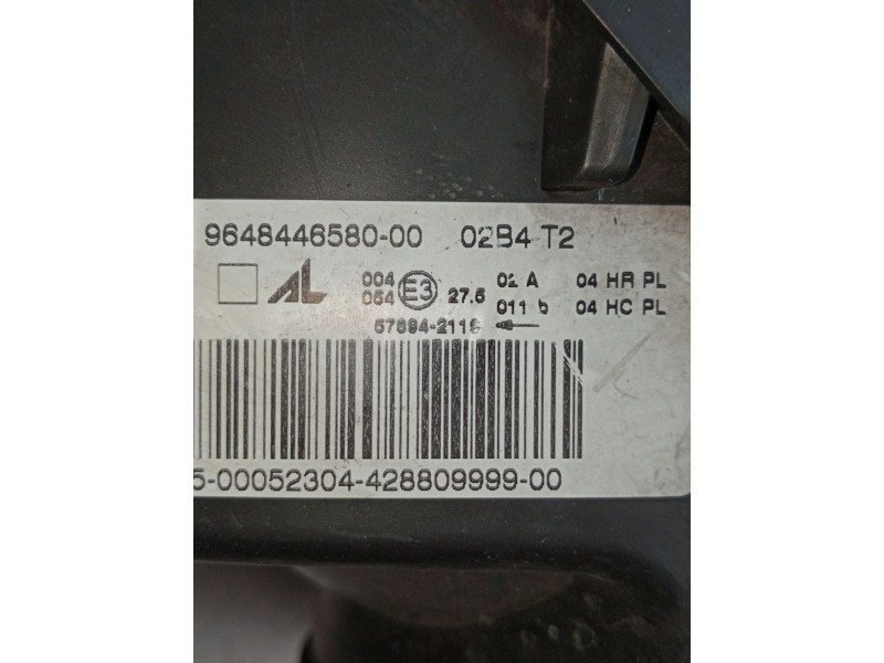 Recambio de faro derecho para citroën xsara (n1) 1.6 16v referencia OEM IAM 9648446580 VER FOTOS 