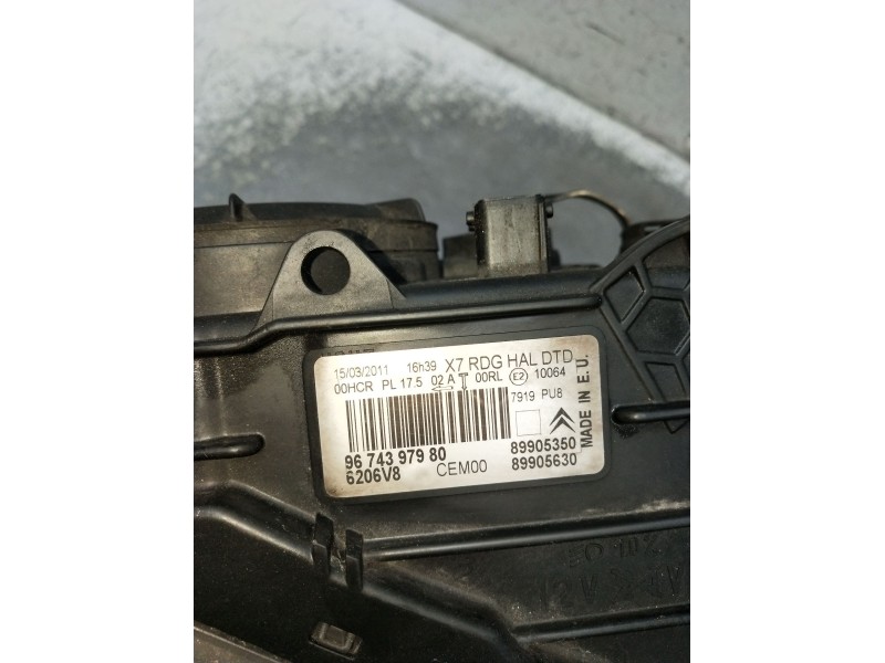Recambio de faro derecho para citroën c5 iii (rd_) 1.6 vti 120 referencia OEM IAM 9674397980 VER FOTOS 2008