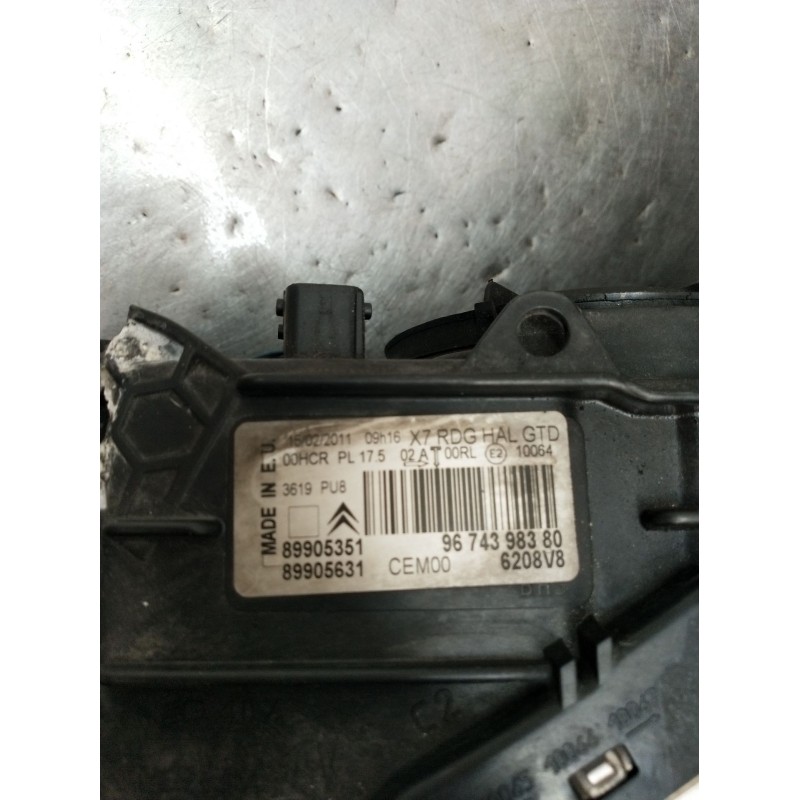 Recambio de faro izquierdo para citroën c5 iii (rd_) 1.6 vti 120 referencia OEM IAM 9674398380 VER FOTOS 2008