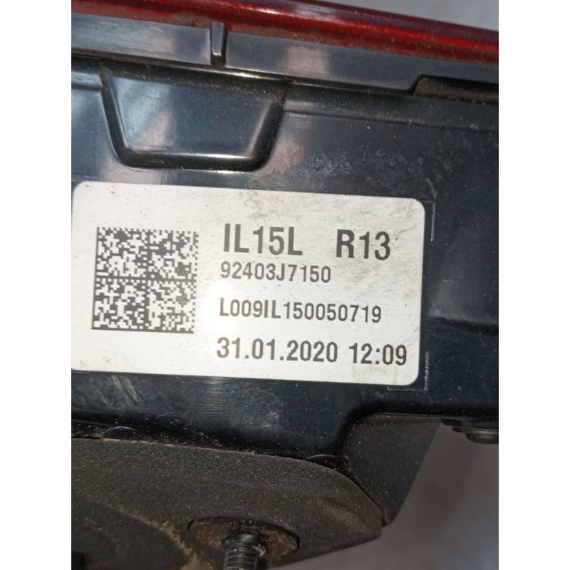Recambio de piloto trasero izquierdo interior para kia ceed tourer (cd) 1.6 crdi 115 referencia OEM IAM 92403J7150  2018