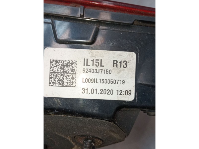 Recambio de piloto trasero izquierdo interior para kia ceed tourer (cd) 1.6 crdi 115 referencia OEM IAM 92403J7150  2018