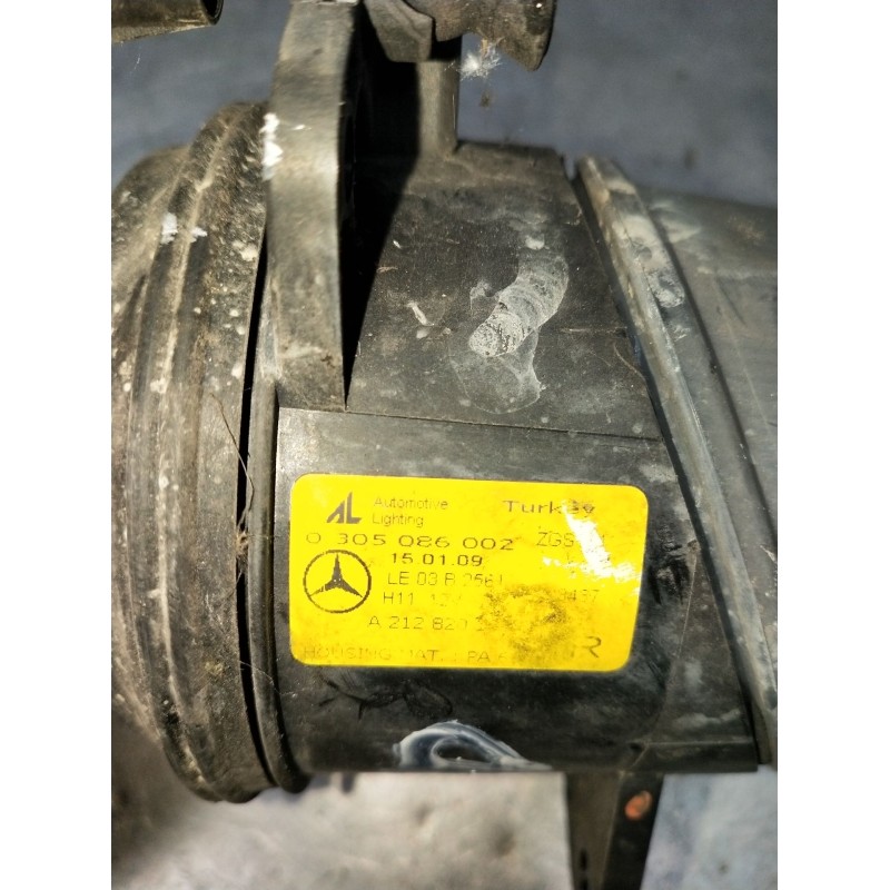 Recambio de faro antiniebla derecho para mercedes-benz clase e (w212) e 220 cdi / bluetec (212.001, 212.002) referencia OEM IAM 