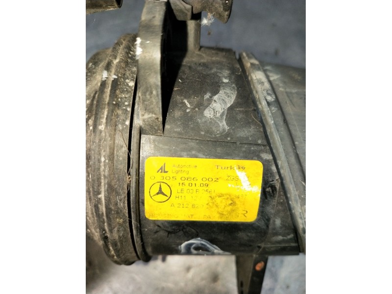 Recambio de faro antiniebla derecho para mercedes-benz clase e (w212) e 220 cdi / bluetec (212.001, 212.002) referencia OEM IAM 