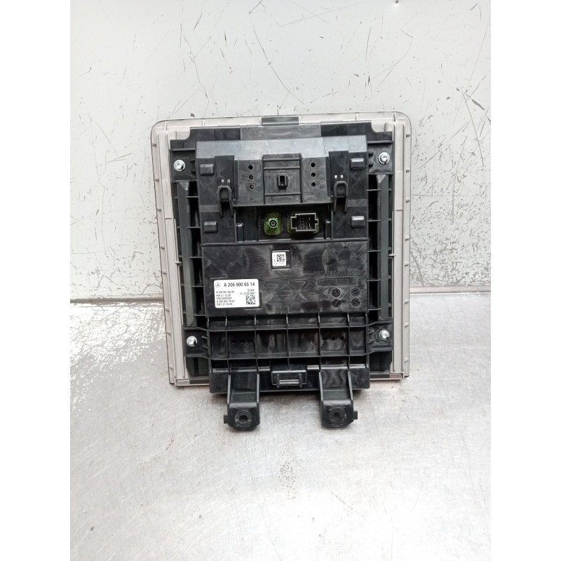 Recambio de pantalla multifuncion para mercedes-benz clase c (w206) c 200 d (206.003) referencia OEM IAM A2069006514 A2069010609