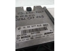 Recambio de centralita motor uce para opel insignia berlina referencia OEM IAM 0281017453 55577619 55575349 AASY 2