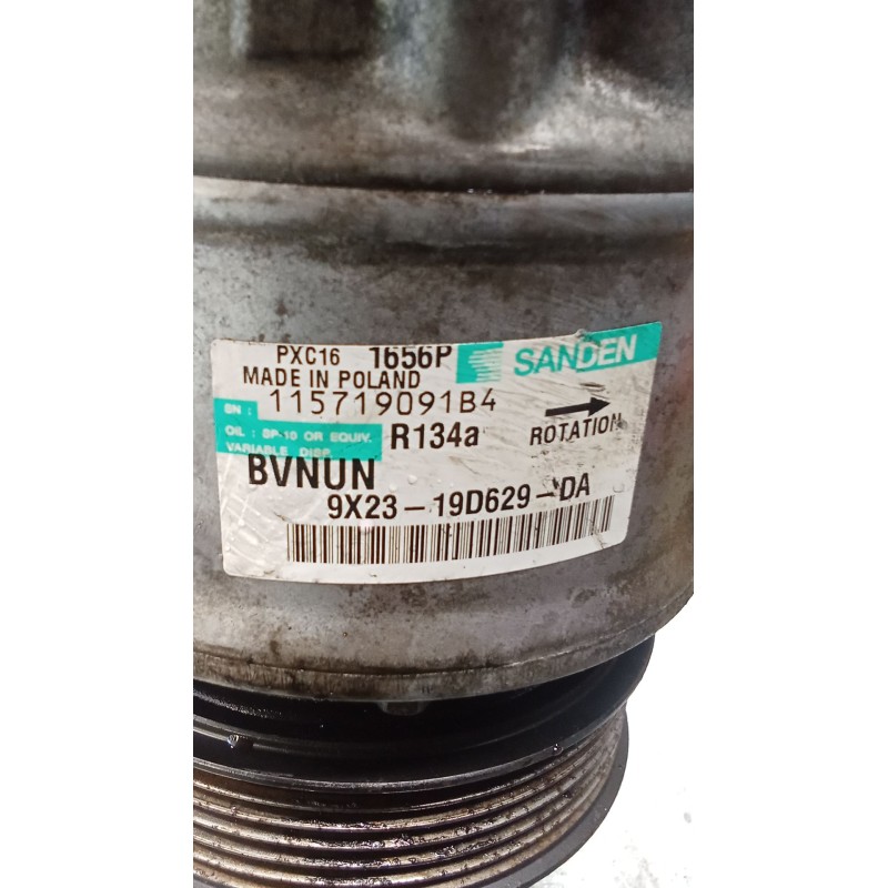 Recambio de compresor aire acondicionado para land rover range rover sport v6 td s referencia OEM IAM 9X2319D629DA 1656 10