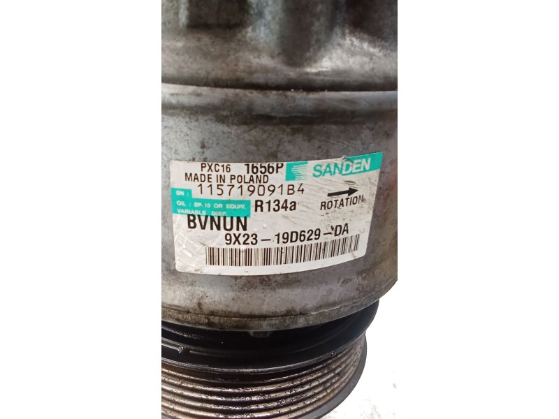 Recambio de compresor aire acondicionado para land rover range rover sport v6 td s referencia OEM IAM 9X2319D629DA 1656 10
