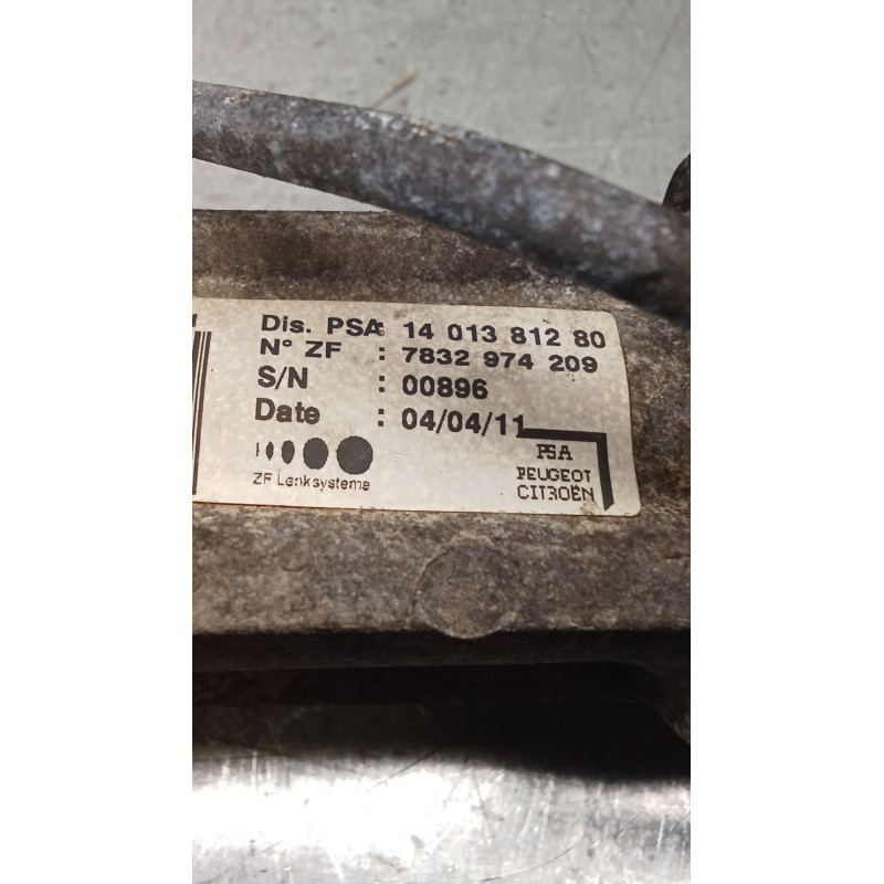 Recambio de cremallera direccion para fiat scudo furgoneta (270_, 272_) 1.6 d multijet referencia OEM IAM 7832974209 00896 07