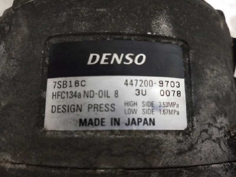 Recambio de compresor aire acondicionado para opel omega b 2.5 turbodiesel (x 25 td / u 25 td / l93) referencia OEM IAM 44720097