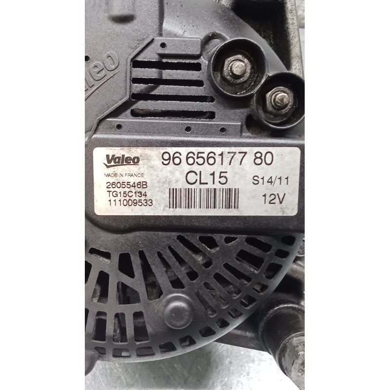 Recambio de alternador para fiat scudo furgoneta (270_, 272_) 1.6 d multijet referencia OEM IAM 9665617780  07
