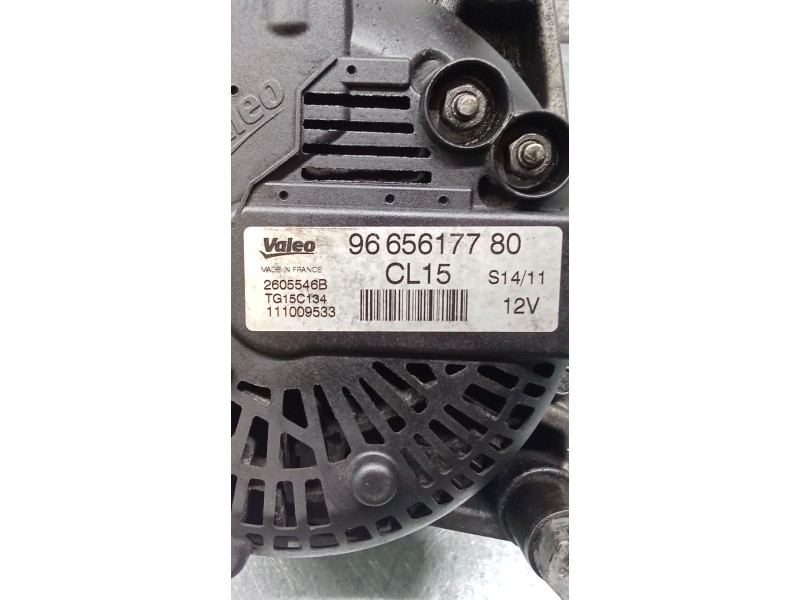 Recambio de alternador para fiat scudo furgoneta (270_, 272_) 1.6 d multijet referencia OEM IAM 9665617780  07