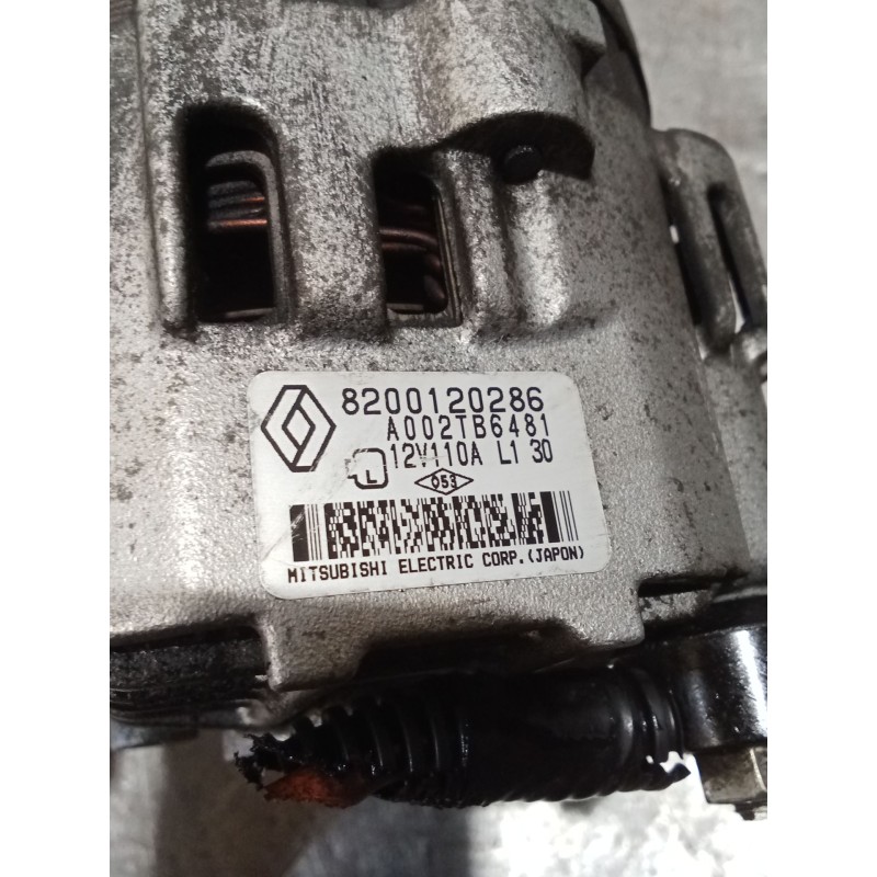 Recambio de alternador para renault clio ii (bb_, cb_) 1.5 dci (b/cb08) referencia OEM IAM 8200120286 A002TB6481 110A 01