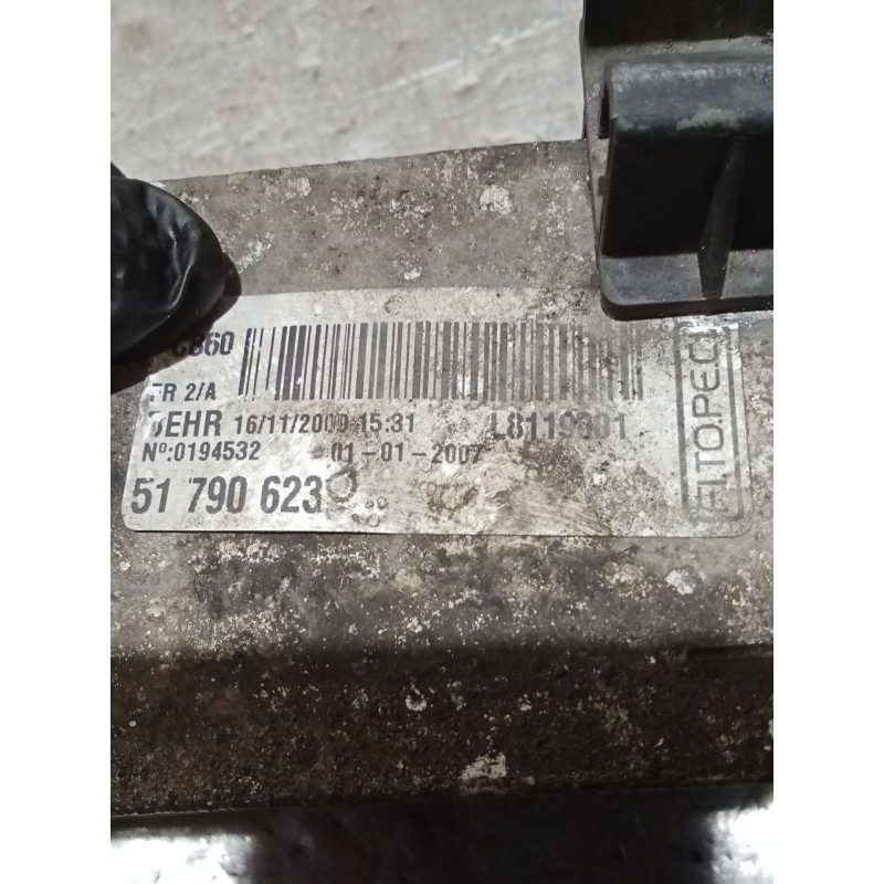 Recambio de intercooler para fiat fiorino monospace (225_) 1.3 jtd multijet (225bxb1a, 225bxb11) referencia OEM IAM 51790623  07