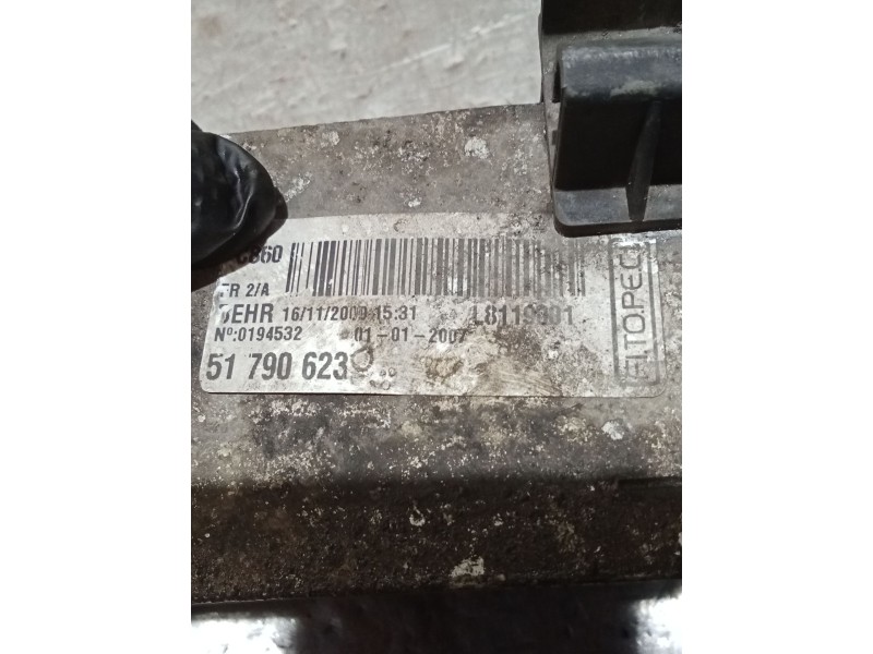 Recambio de intercooler para fiat fiorino monospace (225_) 1.3 jtd multijet (225bxb1a, 225bxb11) referencia OEM IAM 51790623  07