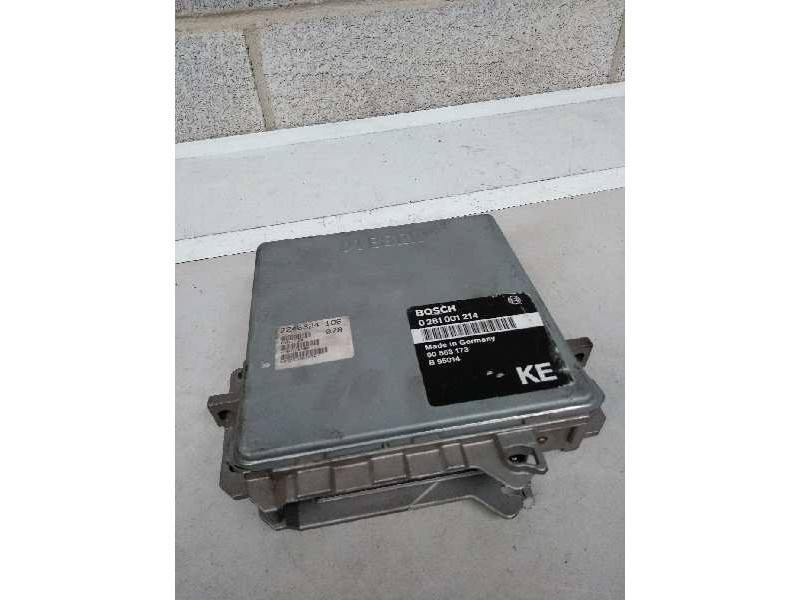 Recambio de centralita motor uce para opel omega b 2.5 turbodiesel (x 25 td / u 25 td / l93) referencia OEM IAM 0281001214 90563