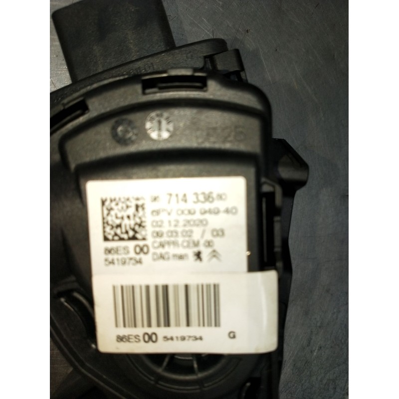 Recambio de potenciometro pedal para citroën c3 ii (sc_) 1.0 vti 68 referencia OEM IAM 6PV00994940 9671433680 2009