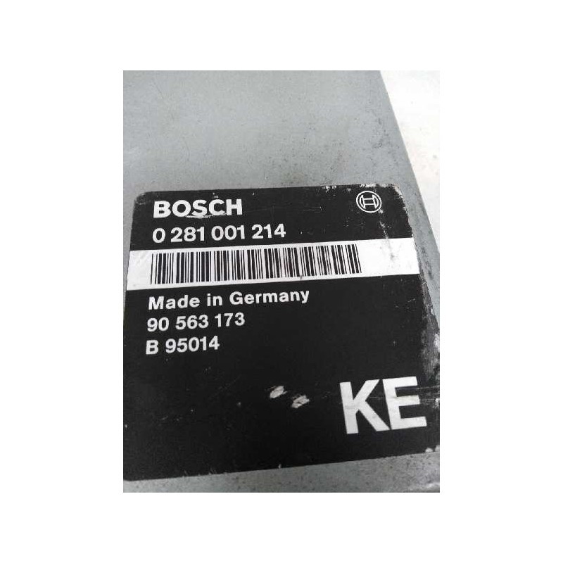 Recambio de centralita motor uce para opel omega b 2.5 turbodiesel (x 25 td / u 25 td / l93) referencia OEM IAM 0281001214 90563