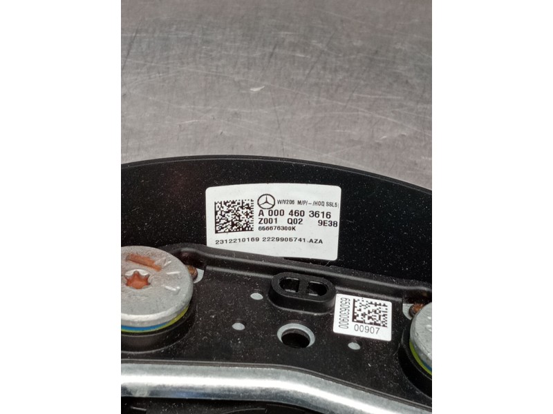 Recambio de volante para mercedes-benz clase c (w206) c 200 d (206.003) referencia OEM IAM A0004603616 656676300K 2021
