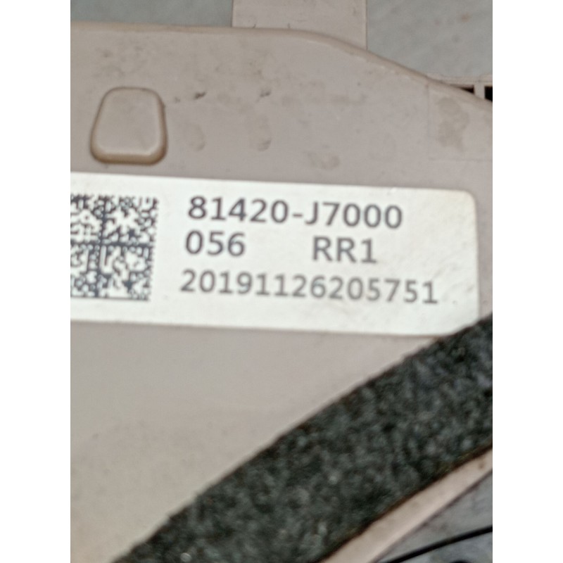 Recambio de motor cierre centralizado trasero derecho para kia ceed tourer (cd) 1.6 crdi 115 referencia OEM IAM 81420J7000 5P 20