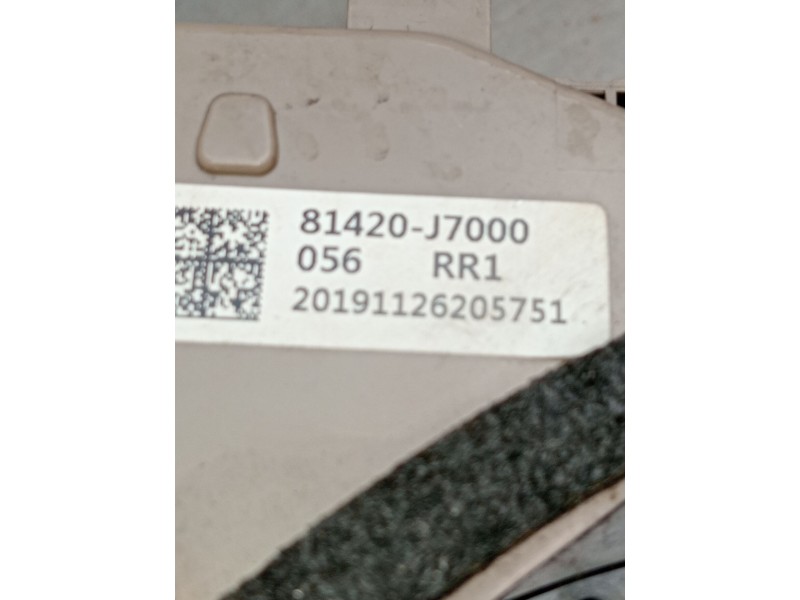 Recambio de motor cierre centralizado trasero derecho para kia ceed tourer (cd) 1.6 crdi 115 referencia OEM IAM 81420J7000 5P 20