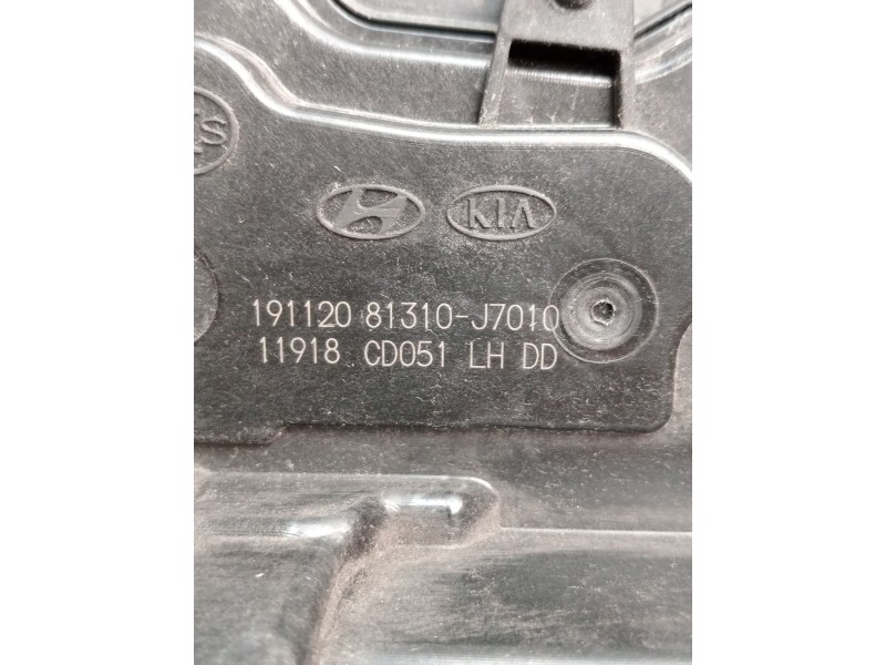 Recambio de motor cierre centralizado delantero izquierdo para kia ceed tourer (cd) 1.6 crdi 115 referencia OEM IAM 81310J7010 5