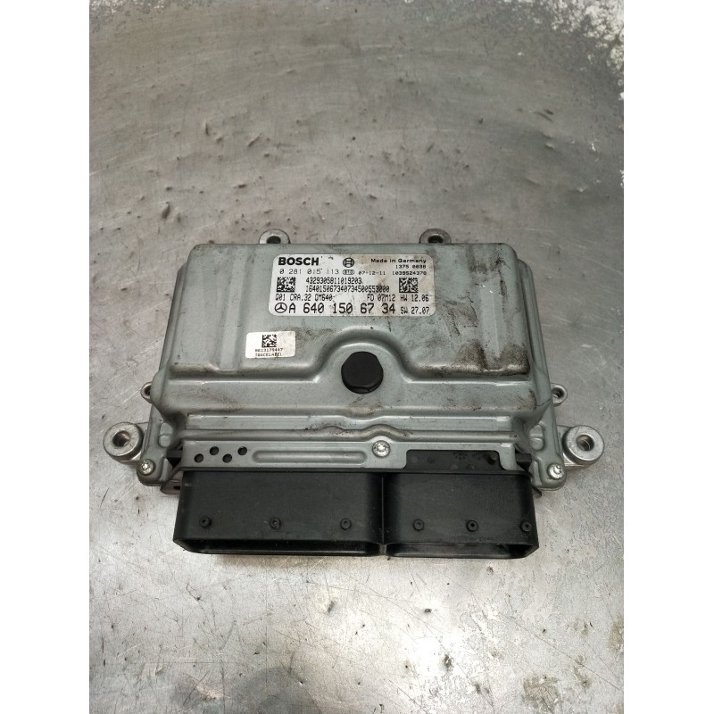 Recambio de centralita motor uce para mercedes-benz clase a (w169) a 180 cdi (169.007, 169.307) referencia OEM IAM 0281015113 A6