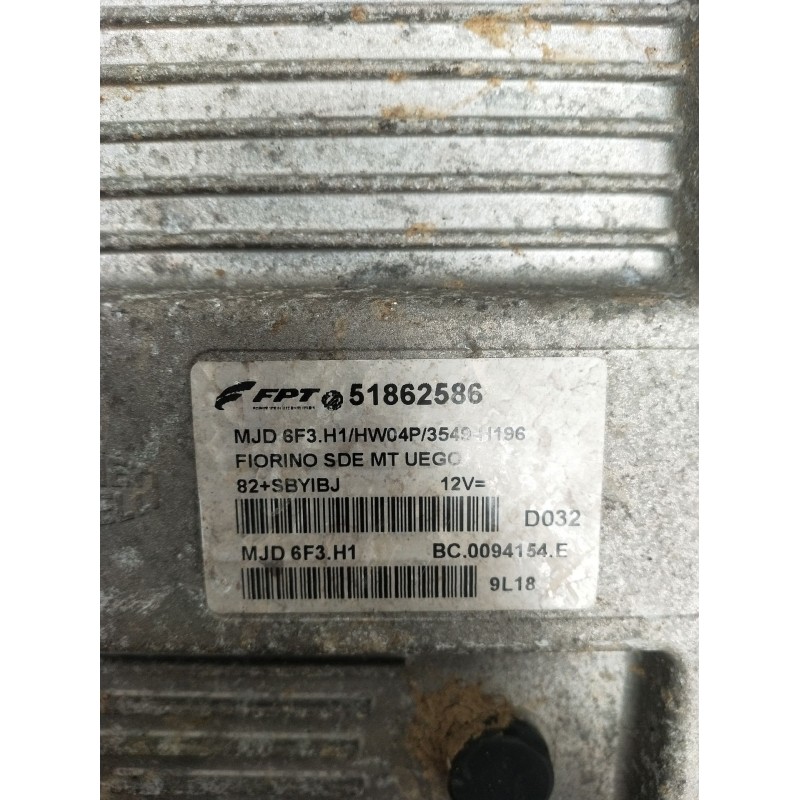Recambio de centralita motor uce para fiat fiorino monospace (225_) 1.3 jtd multijet (225bxb1a, 225bxb11) referencia OEM IAM 518