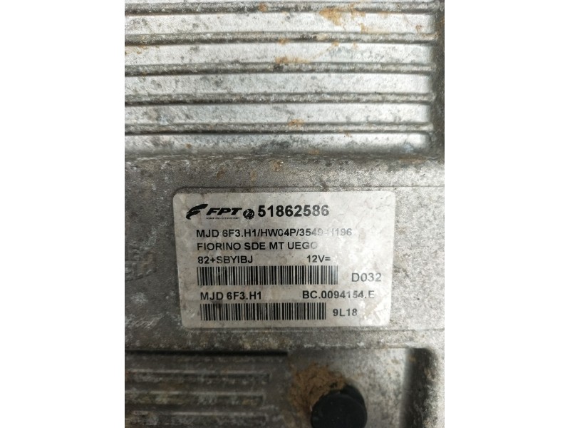 Recambio de centralita motor uce para fiat fiorino monospace (225_) 1.3 jtd multijet (225bxb1a, 225bxb11) referencia OEM IAM 518
