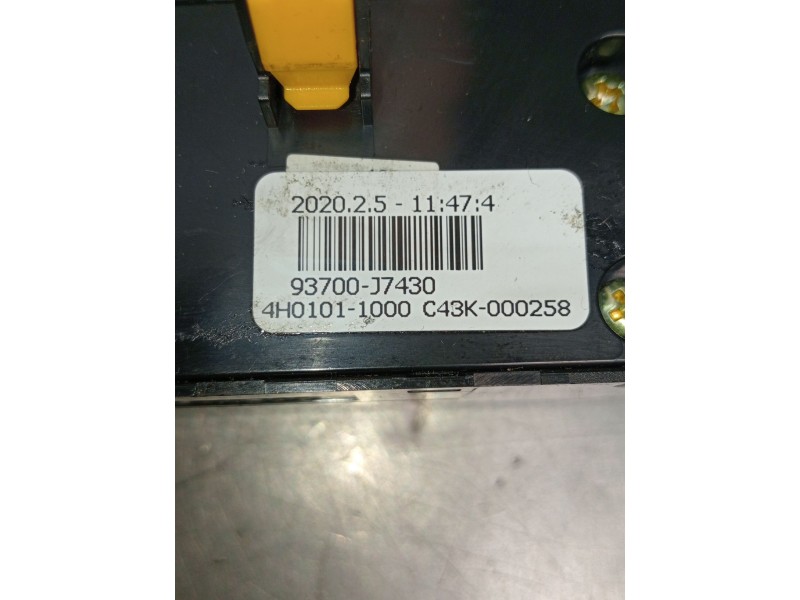 Recambio de mando multifuncion para kia ceed tourer (cd) 1.6 crdi 115 referencia OEM IAM 93700J7430 4H01011000 C43K000258 2018