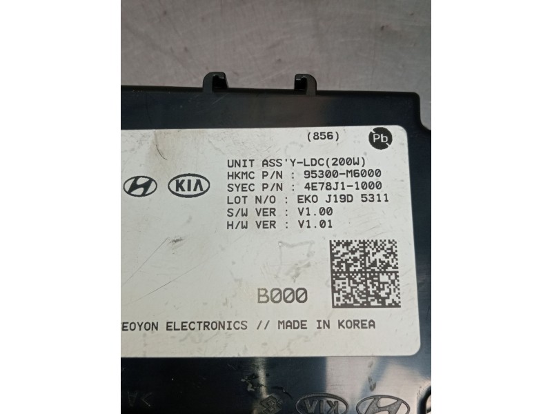 Recambio de modulo electronico para kia ceed tourer (cd) 1.6 crdi 115 referencia OEM IAM 95300M6000 4E78J11000 J19D5311 