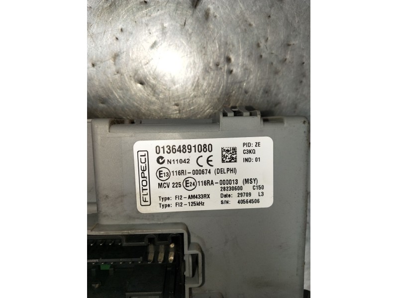 Recambio de caja reles / fusibles para fiat fiorino monospace (225_) 1.3 jtd multijet (225bxb1a, 225bxb11) referencia OEM IAM 01