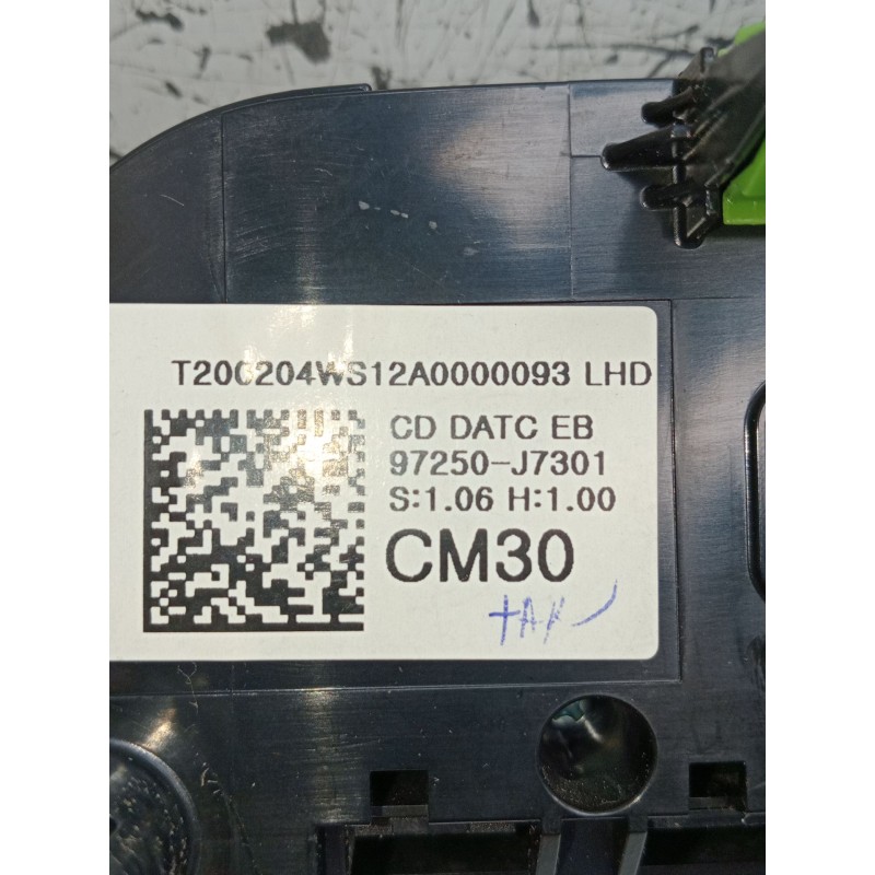 Recambio de mando calefaccion / aire acondicionado para kia ceed tourer (cd) 1.6 crdi 115 referencia OEM IAM 97250J7301 97250J7X