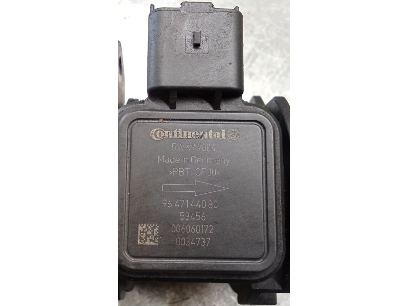Recambio de caudalimetro para peugeot 207/207+ (wa_, wc_) 1.4 hdi referencia OEM IAM 9647144080 5WK97004 09