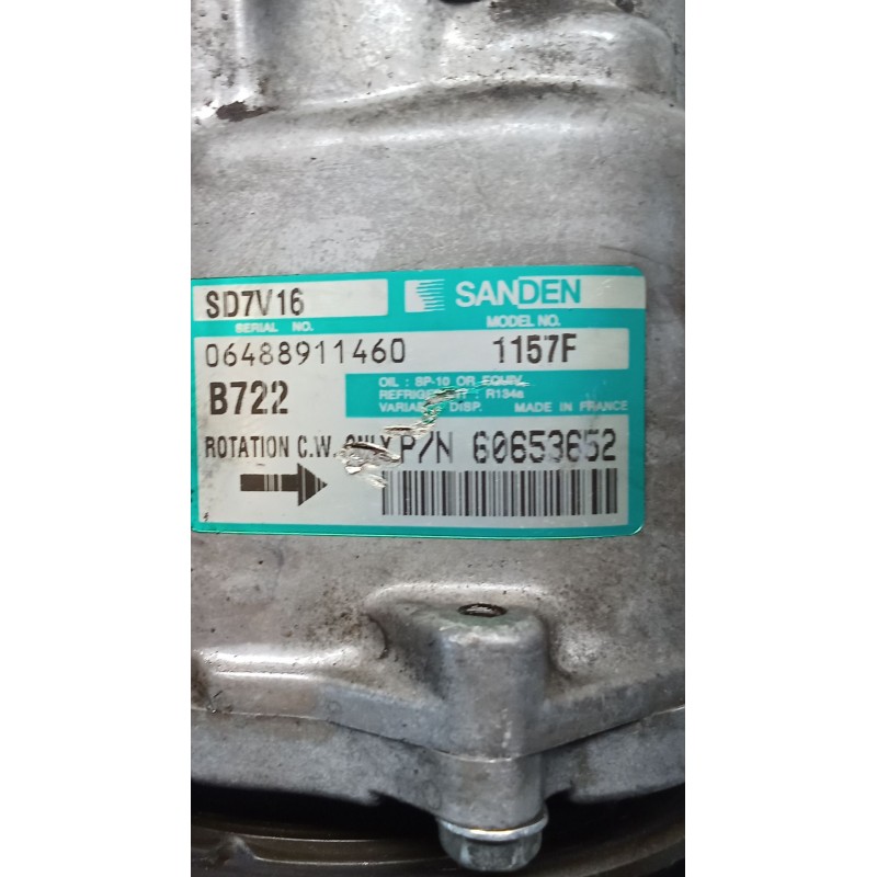 Recambio de compresor aire acondicionado para alfa romeo 147 (937_) 1.6 16v t.spark eco (937.axa1a, 937.bxa1a) referencia OEM IA