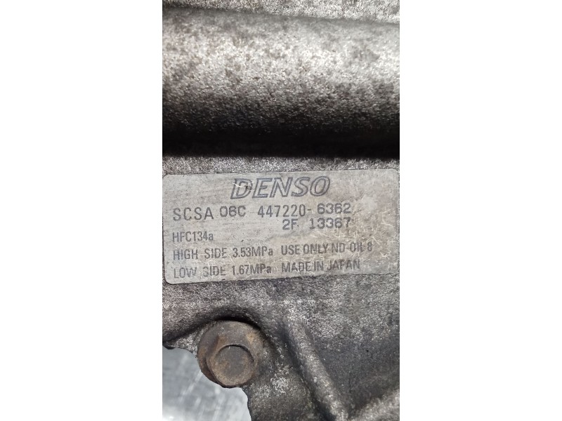 Recambio de compresor aire acondicionado para toyota corolla (_e12_) 1.6 vvt-i (zze121_) referencia OEM IAM 4472206362  04