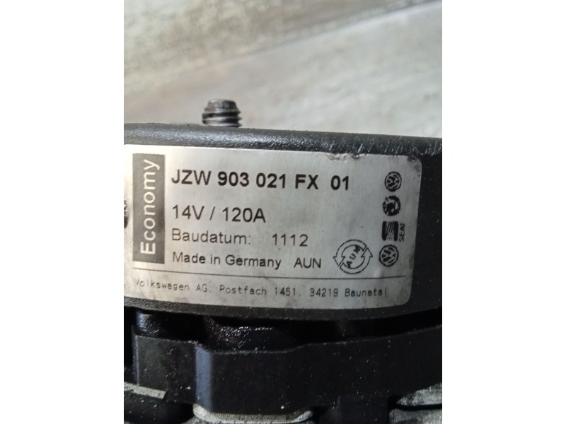 Recambio de alternador para volkswagen passat b5.5 (3b3) 1.9 tdi referencia OEM IAM 903021FX01  