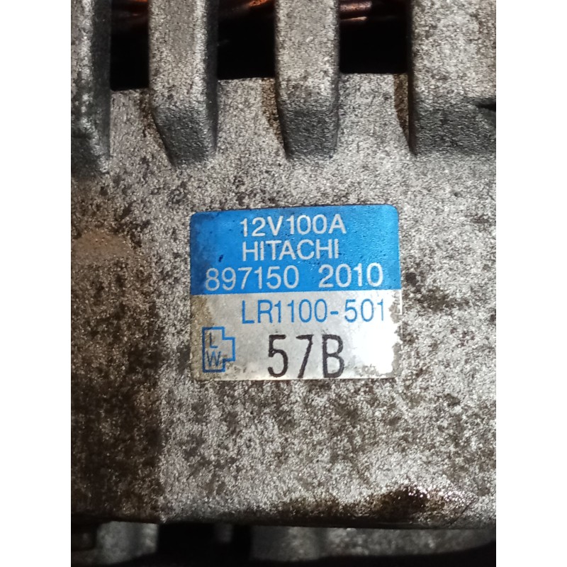 Recambio de alternador para opel vectra b hatchback (j96) 1.7 td (f68) referencia OEM IAM 8971502010 LR1100501 CON DEPRESOR