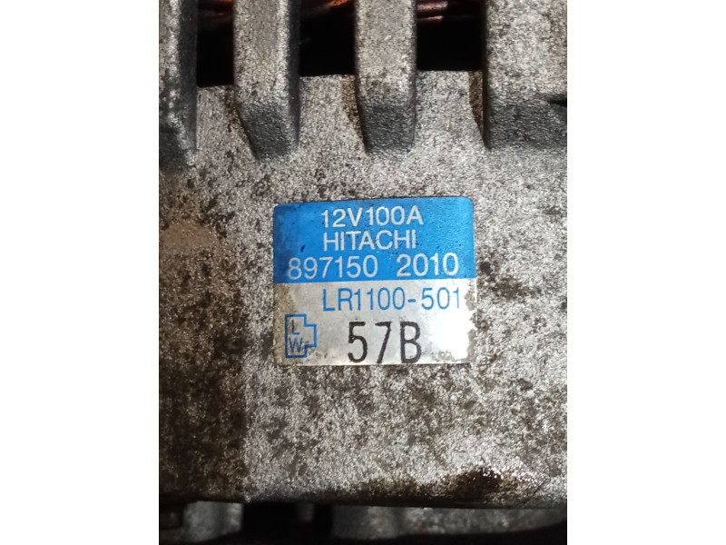 Recambio de alternador para opel vectra b hatchback (j96) 1.7 td (f68) referencia OEM IAM 8971502010 LR1100501 CON DEPRESOR