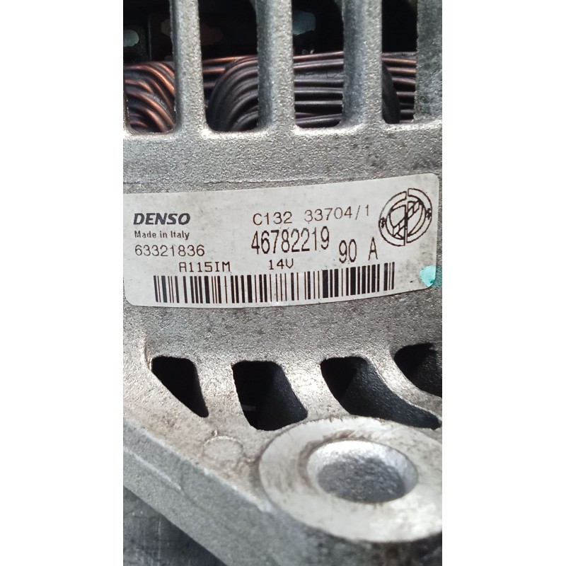 Recambio de alternador para alfa romeo 147 (937_) 1.6 16v t.spark eco (937.axa1a, 937.bxa1a) referencia OEM IAM 63321836 6478221