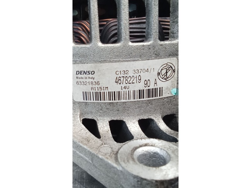 Recambio de alternador para alfa romeo 147 (937_) 1.6 16v t.spark eco (937.axa1a, 937.bxa1a) referencia OEM IAM 63321836 6478221