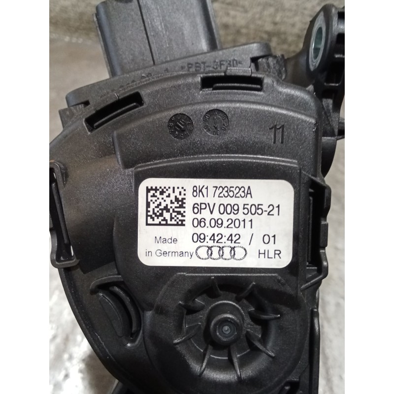 Recambio de potenciometro pedal para audi a7 sportback (4ga, 4gf) 3.0 tdi quattro referencia OEM IAM 6PV00950521 8K1723523A 10