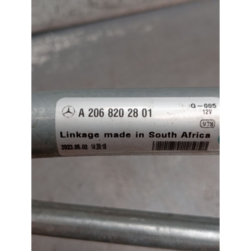 Recambio de motor limpia delantero para mercedes-benz clase c (w206) c 200 d (206.003) referencia OEM IAM A2068202801 1397225047