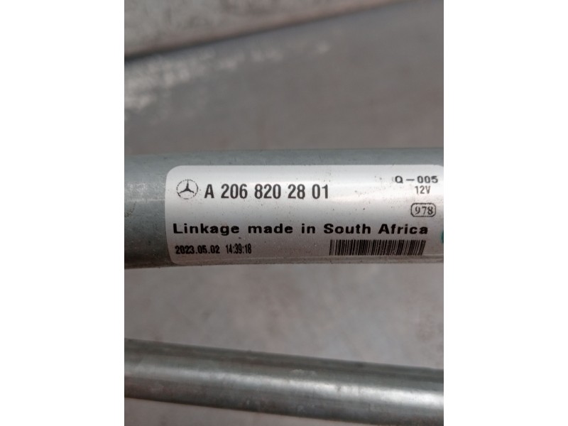 Recambio de motor limpia delantero para mercedes-benz clase c (w206) c 200 d (206.003) referencia OEM IAM A2068202801 1397225047