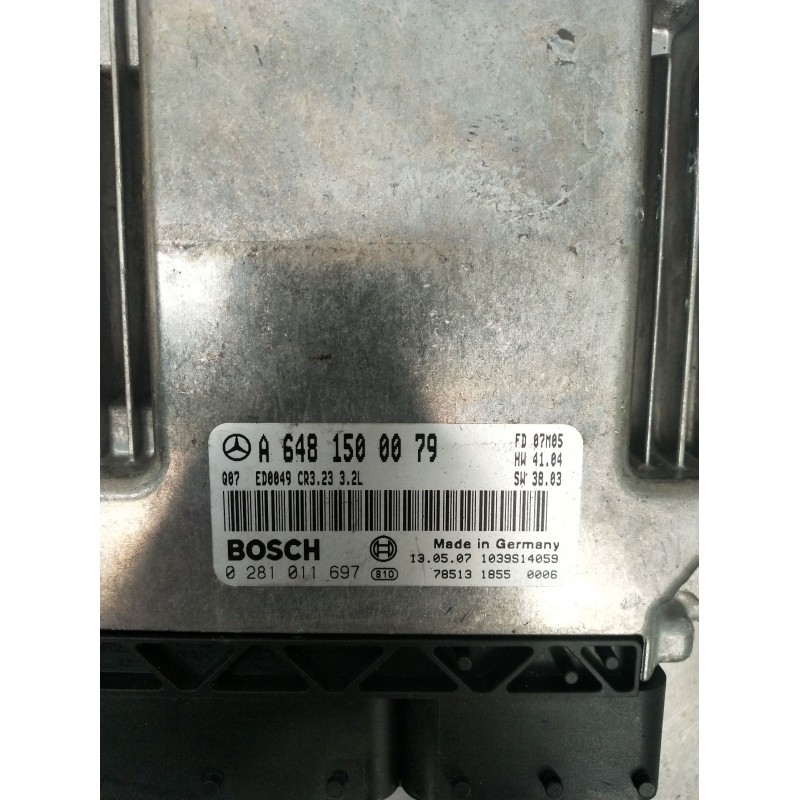 Recambio de centralita motor uce para mercedes-benz clase s (w220, v220) s 320 cdi (220.025, 220.125) referencia OEM IAM 0281011
