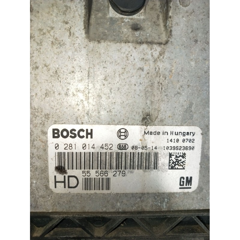 Recambio de centralita motor uce para opel zafira / zafira family b (a05) 1.9 cdti (m75) referencia OEM IAM 0281014452 55566279 