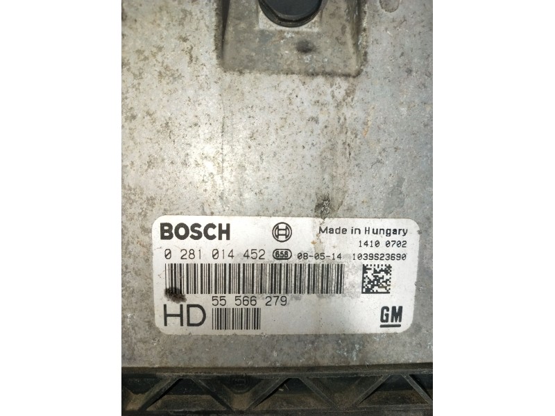 Recambio de centralita motor uce para opel zafira / zafira family b (a05) 1.9 cdti (m75) referencia OEM IAM 0281014452 55566279 